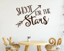 Shoot for the Stars with Arrow Quote
